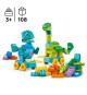 LEGO DUPLO Ma Ville 10451 Dinosaures sur Roues 3-en-1 - Jeu d'éveil des 3 ans