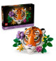 LEGO Art 31217 La Collection Faune  Le Tigre - Set Adulte - Décoration Murale Avec Fleurs