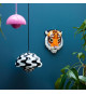 LEGO Art 31217 La Collection Faune  Le Tigre - Set Adulte - Décoration Murale Avec Fleurs