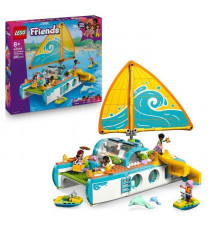 LEGO Friends 42664 L'Aventure en Bateau - Jeu Créatif pour Fille des 8 Ans avec Dauphins