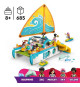 LEGO Friends 42664 L'Aventure en Bateau - Jeu Créatif pour Fille des 8 Ans avec Dauphins