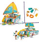 LEGO Friends 42664 L'Aventure en Bateau - Jeu Créatif pour Fille des 8 Ans avec Dauphins