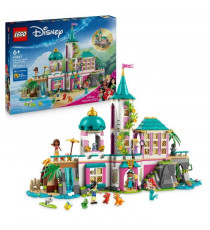 LEGO | Disney 43267 Le Château des Princesses et les Animaux Royaux - Jeu Fille des 6 ans