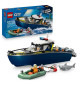 LEGO City 60456 La Course-Poursuite en Bateau de Police - Jouet pour Garçon des 6 ans