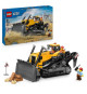 LEGO City 60466 Le Bulldozer Jaune - Jeu de construction pour garçon ou fille des 8 ans