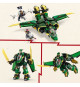 LEGO NINJAGO 71845 L'Avion-Robot De Lloyd - Jeu De Construction Pour Garçon Des 9 Ans