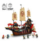 LEGO NINJAGO 71848 Le Temple Bounty - Jeu de construction pour garçon des 14 ans - Bateau