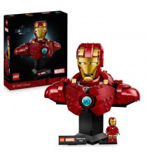 LEGO | Marvel 76327 Buste d'Iron Man MK4 - Set De Construction Pour Adulte - Idée Cadeau