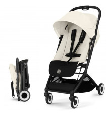 CYBEX - Poussette ultra compacte et confortable - ORFEO - 4 roues - Canvas White