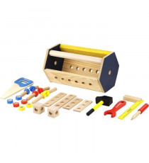 Caisse a outils en bois - JEUJURA - Transportable