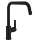 Robinet de cuisine - Mitigeur monocommande évier - Noir mat - Bec haut - Rotation 150° - GROHE Start - 304702430