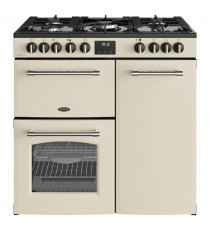 BELLING - Piano de cuisson BELFARM90DFCRM
