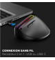 Souris ergonomique - Sans fil - MOBILITY LAB - ML314259 - Noir