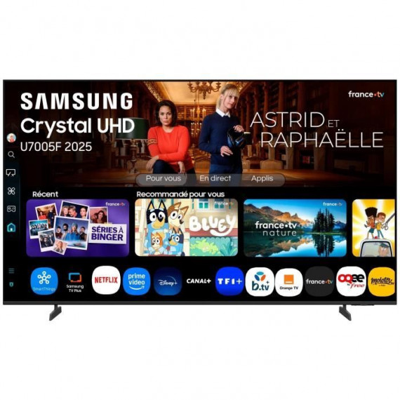 Samsung TU85U7005F - TV LED 85 (216 cm) - 4K UHD 3840x2160 - HDR10+ - Smart TV - Gaming Hub - 3xHDMI - WiFi
