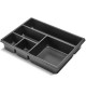 Insert compartimenté - TOOD - 5 cases fixes - Pour coffret professionnel - Emboîtable - 40x30x7 cm