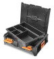 Insert compartimenté - TOOD - 5 cases fixes - Pour coffret professionnel - Emboîtable - 40x30x7 cm