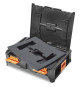 Insert en mousse - TOOD - 2 pieces - Pour coffret professionnel - Emboîtable - 40x30x4 cm