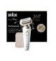 Épilateur - BRAUN - Silk Epil 9-011 3D - Tete flexible - Technologie Wet & Dry - 40 pincettes MicroGrip
