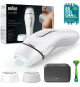 Epilateur a lumiere pulsée - BRAUN - IPL PL5145 - Blanc, vert et noir