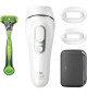 Epilateur a lumiere pulsée - BRAUN - IPL PL5145 - Blanc, vert et noir