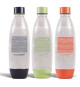 Bouteilles SODASTREAM - Fuse Edition Limitée - Pack de 3 bouteilles 1L - Sans PFAS