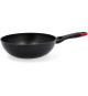 Wok - PYREX - 1455021 - En aluminium forgé - Antiadhésif - 28 cm - Sans PFAS