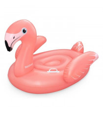 Bouée a chevaucher - Bestway - Flamant rose - 138 x 107 cm