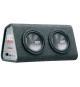 Caisson de grave - MTX AUDIO - Actif reflex avec double subwoofers 20cm - Ampli Classe-D 240Wrms - Filtre actif - Télécommande