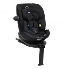 Siege-auto - CHICCO - EVERONE - Groupe 0/1/2/3 - I-Size - Pivotant - Inclinable - Réducteur - Noir