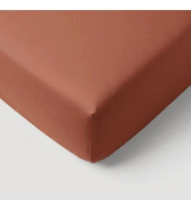 Drap housse - P'TIT DODO - 70 x 140 cm - Jersey - Tomette