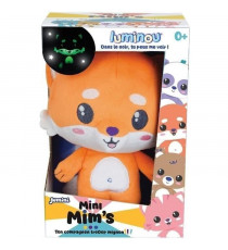 Peluche lumineuse naturelle - JEMINI - Luminou renard mini mim's - Fonctionne sans pile - +/- 15 cm